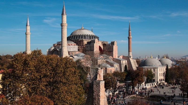 Hagia Sophia in Istanbul, Turkey